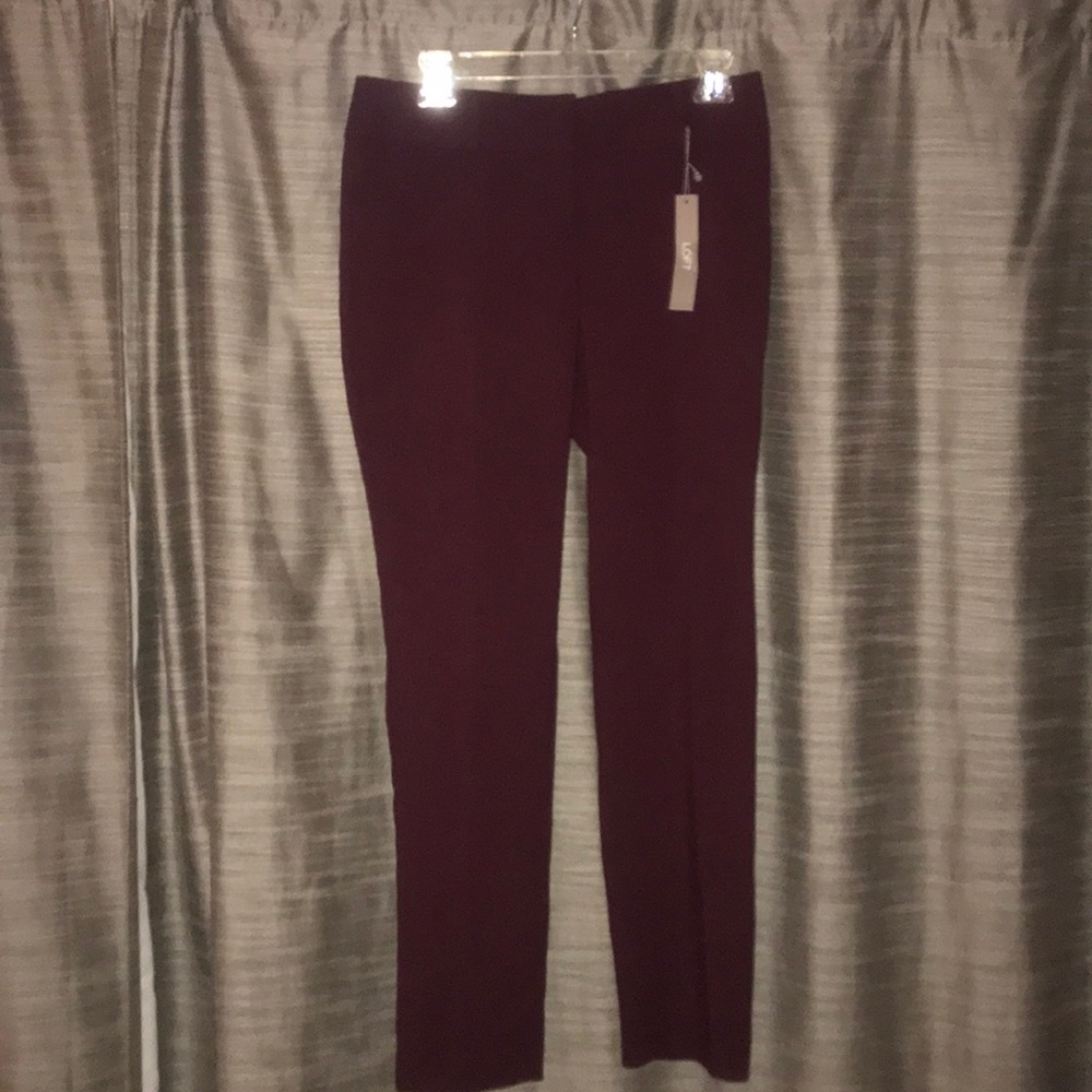 Straight fit pants